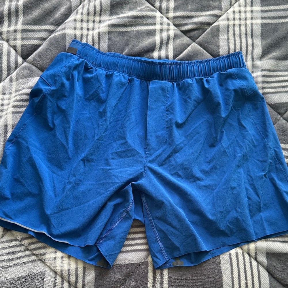 Lululemon Blue Running Shorts